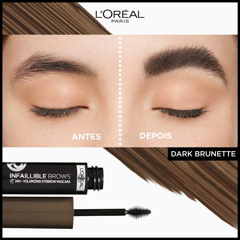 Infaillible Brows 24H Mascara Sobrancelhas Dark Brunette